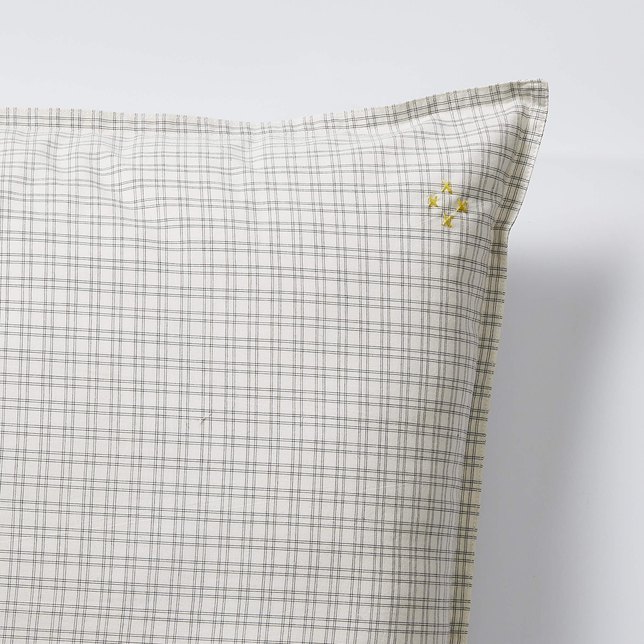 Grid Check Pillowcase