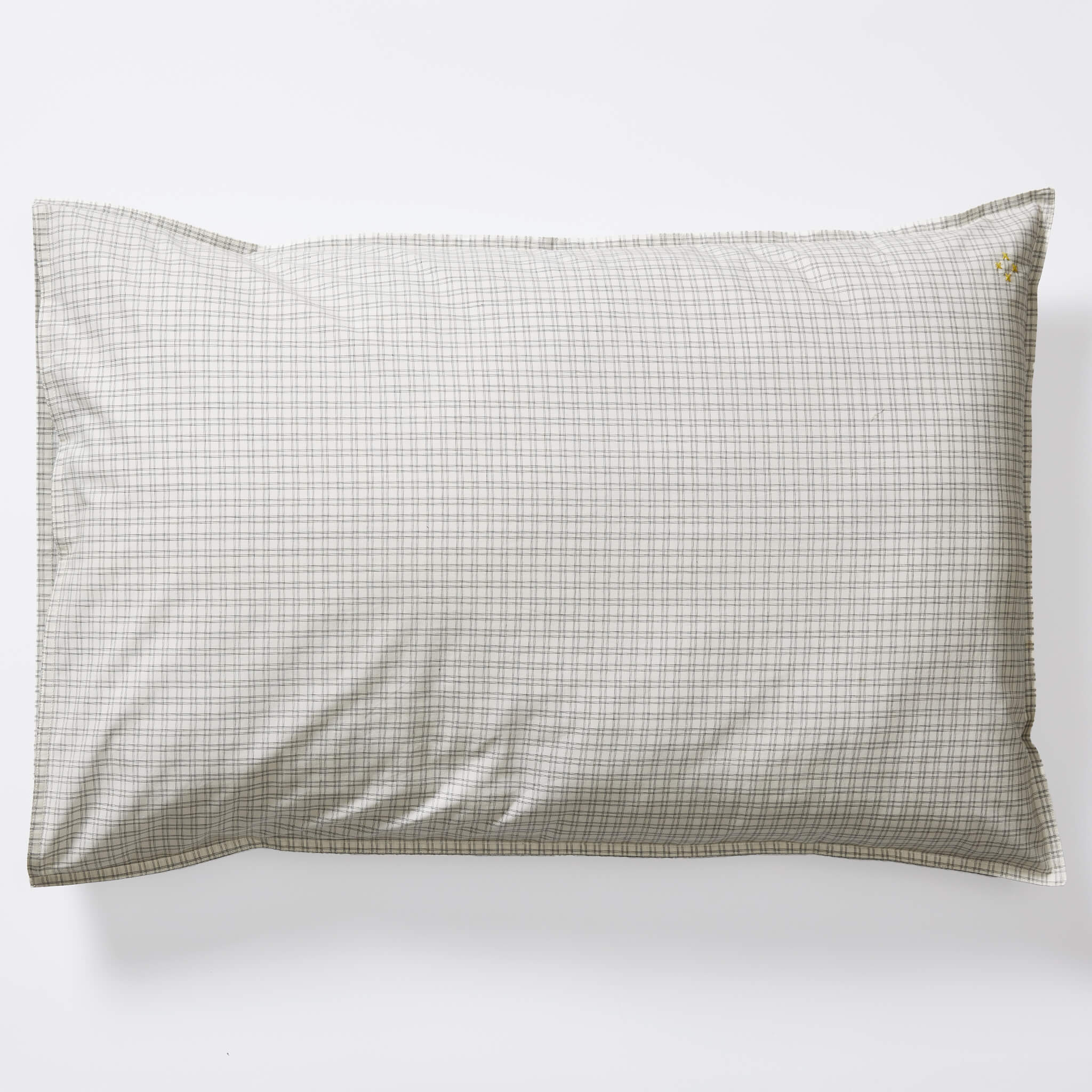 Grid Check Pillowcase