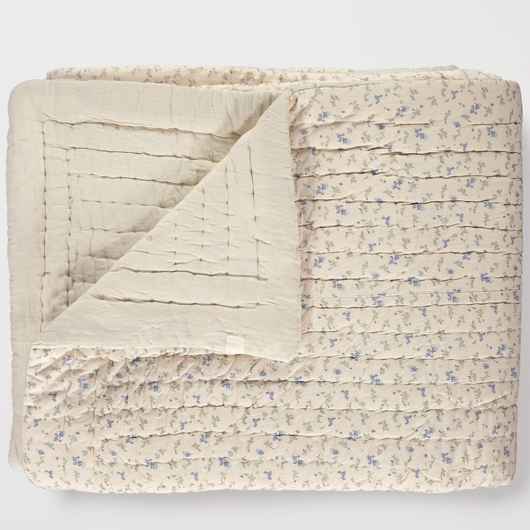 Bella Floral Kantha Quilt