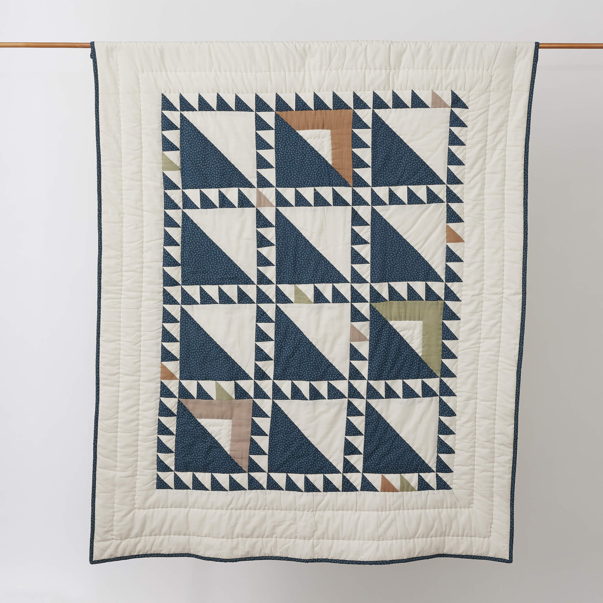 Junior Indigo Patchwork Quilt