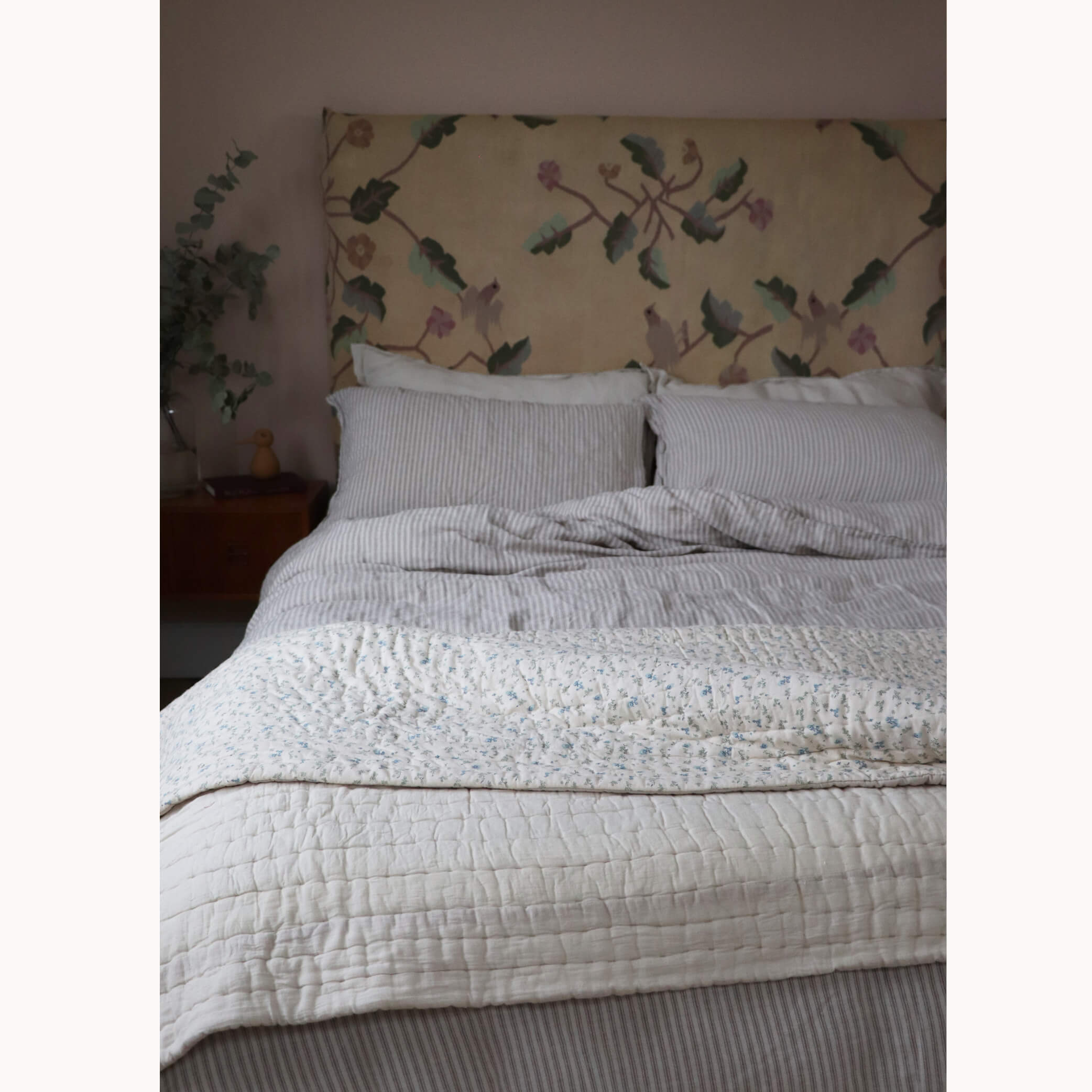 Bella Floral Kantha Quilt