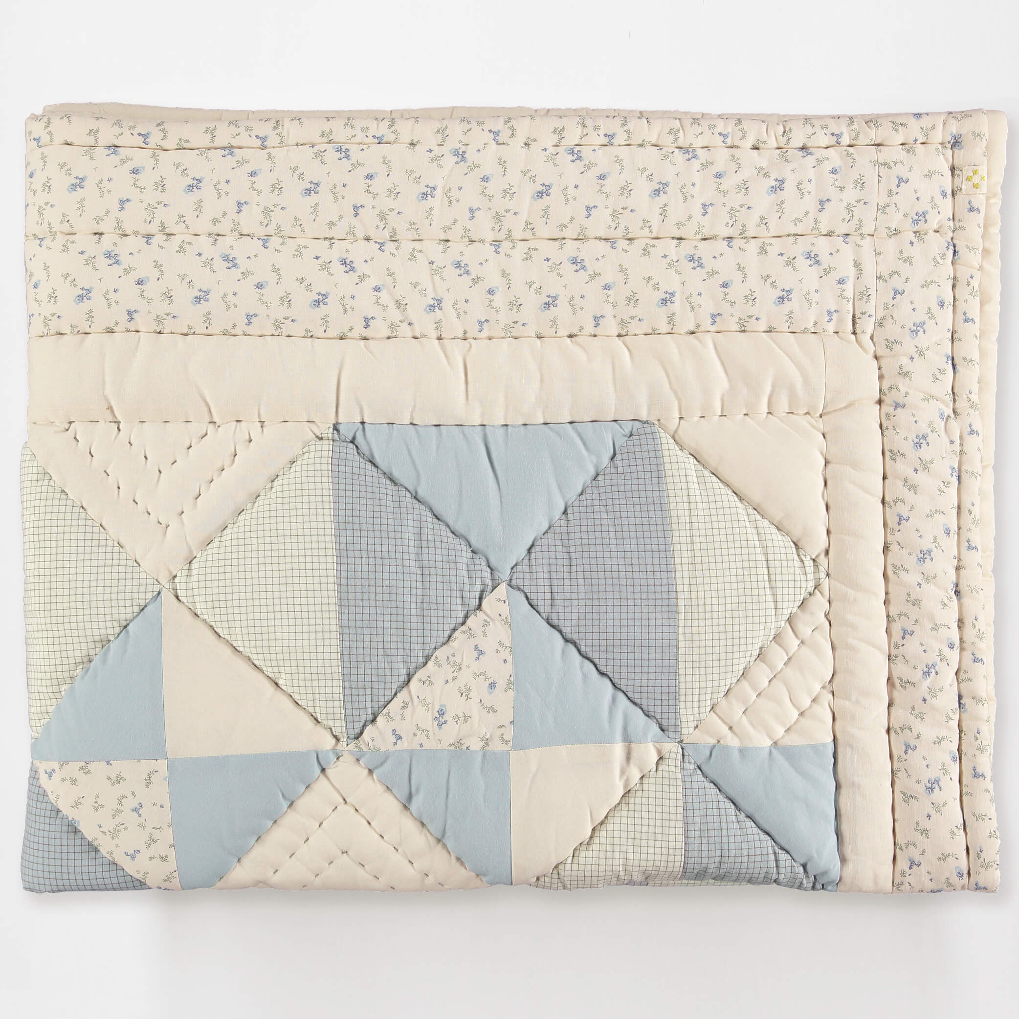 Limited Edition - Reversible Bella patchwork hand quilted blanket