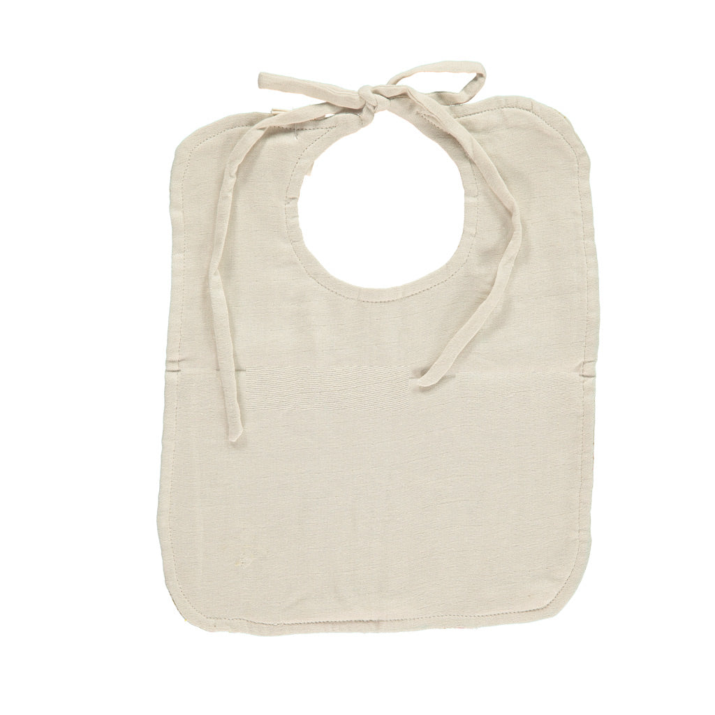 Minako Cornflower Set of 2 Reversible Muslin Bibs