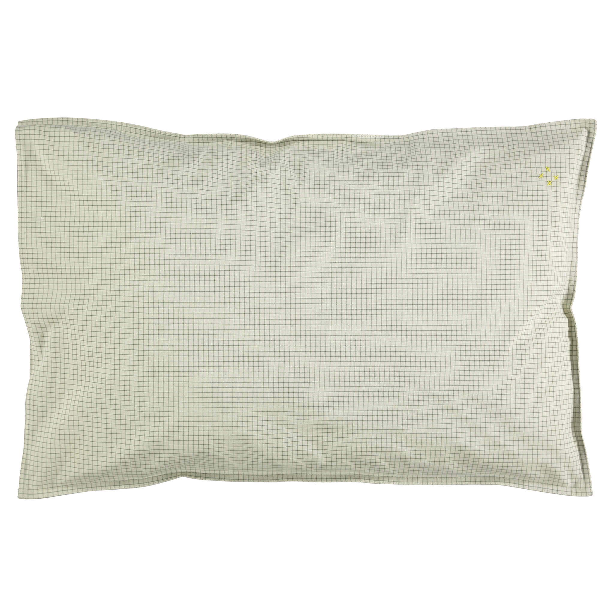 Green Check Pillowcase