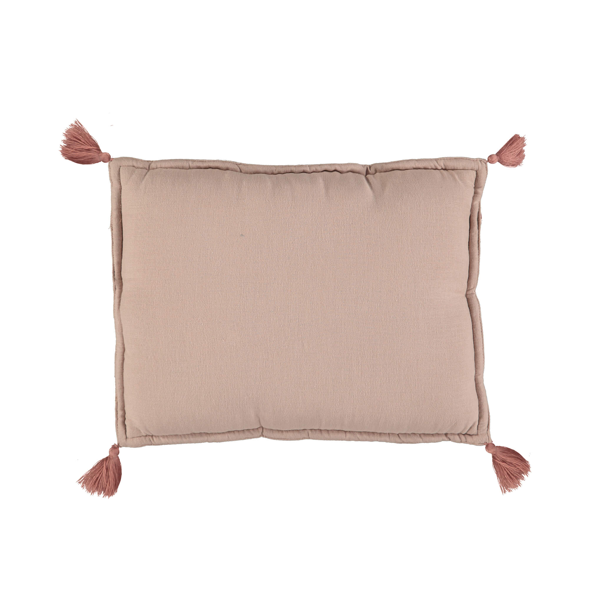 Ivy Mink Small Embroidered Padded Cushion