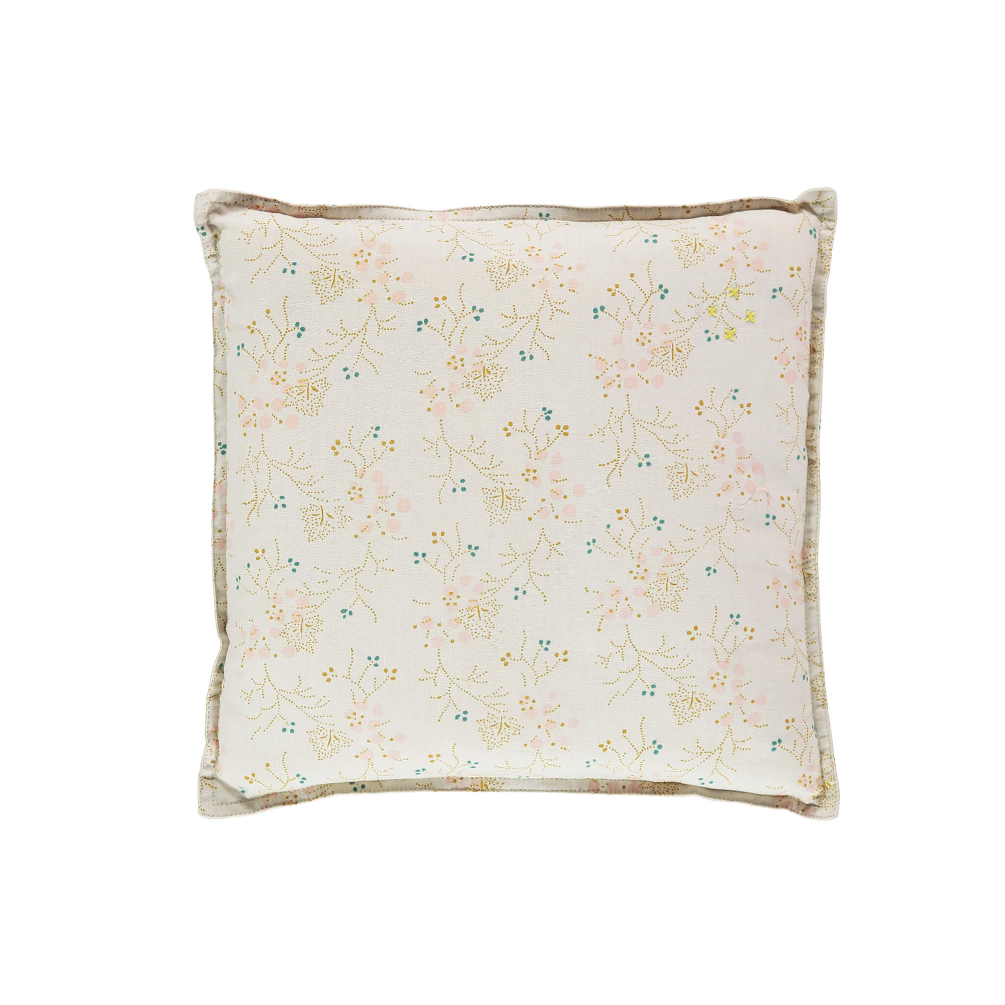 Camomile Padded Cushion - Minako Golden