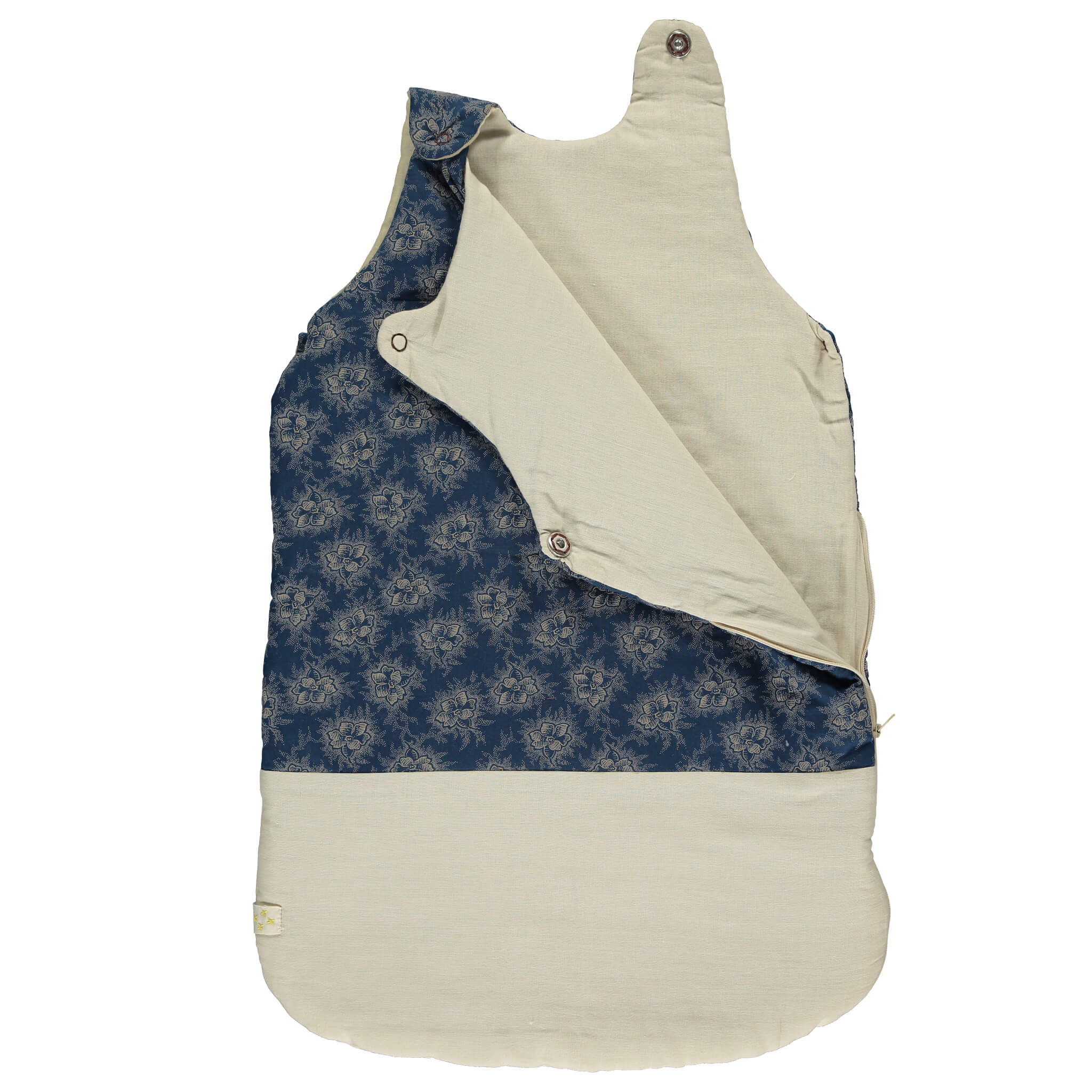 Sleeping Bag - Spot Floral Indigo