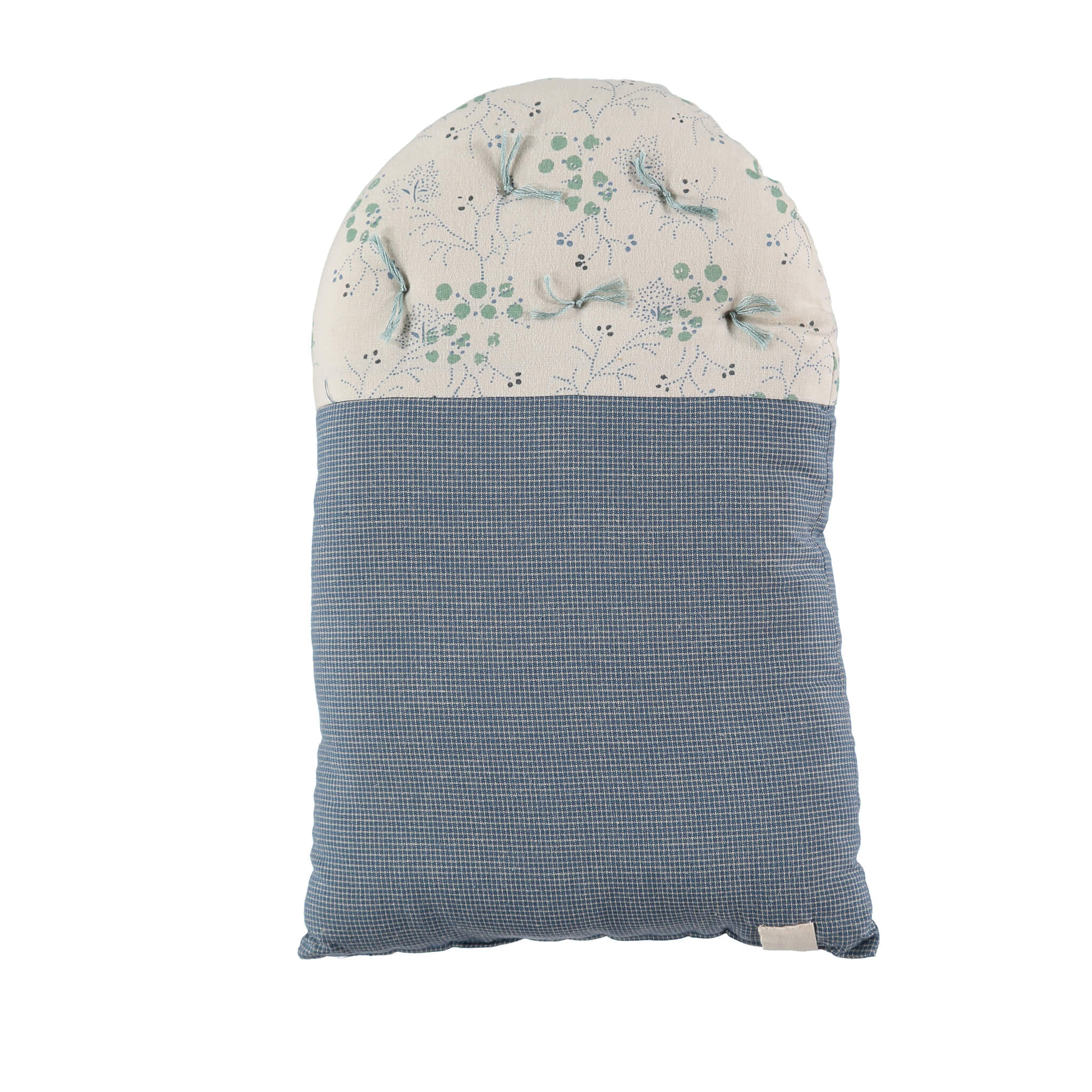 Small House cushion - Minako Cornflower