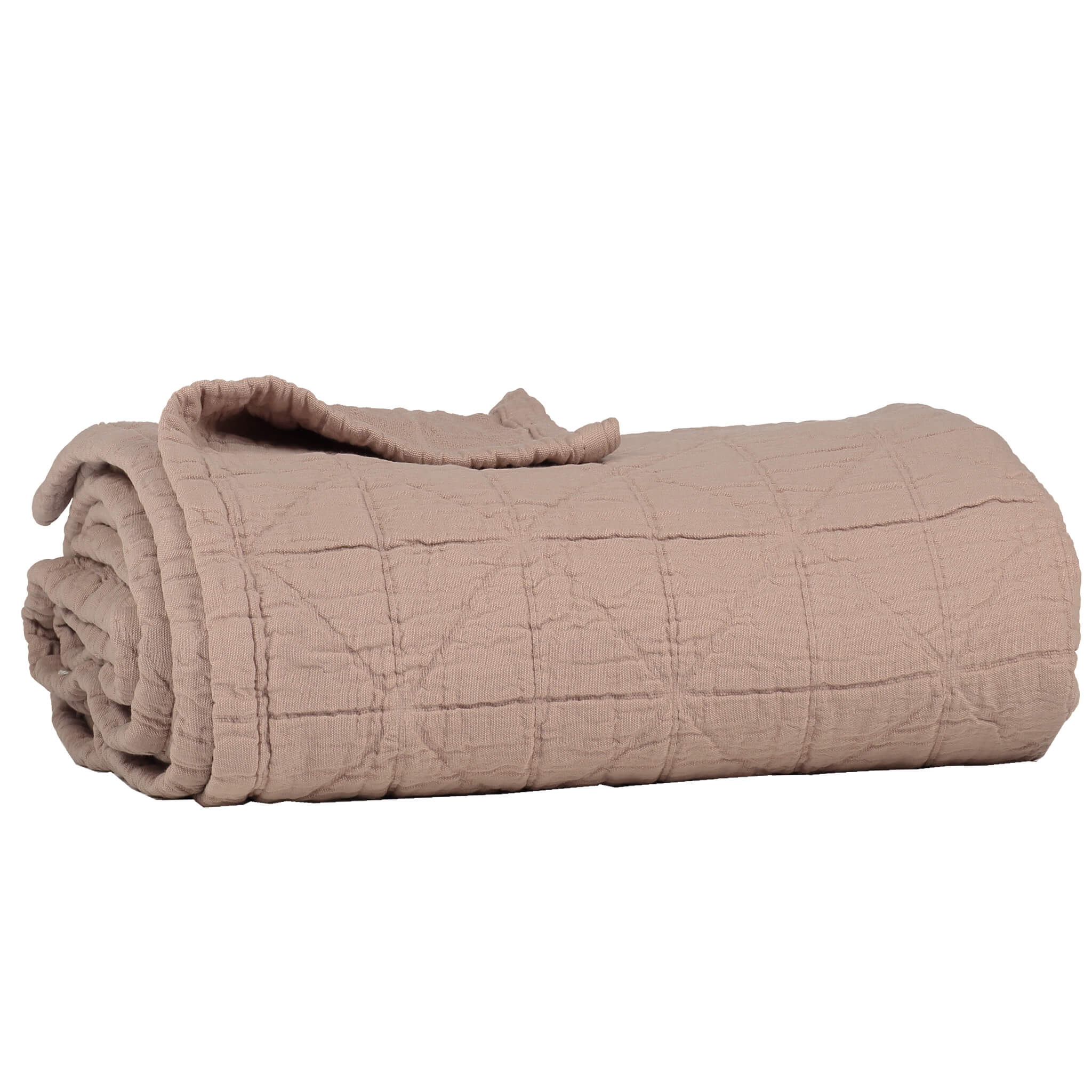 Diamond Soft Organic Cotton Blanket - Mink